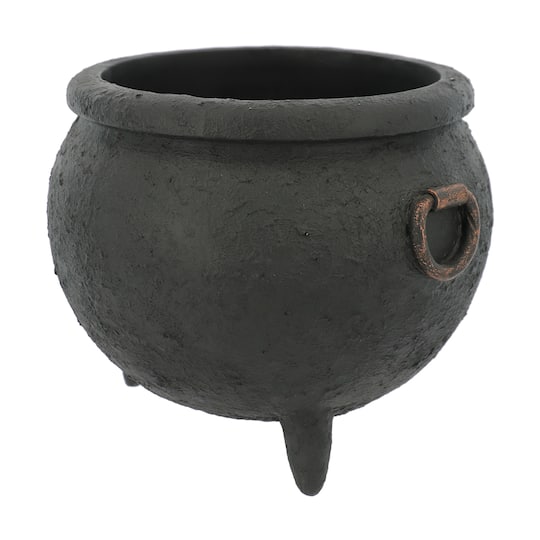 10.75" Black Cauldron Tabletop Décor by Ashland®